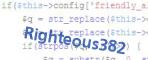 verification code